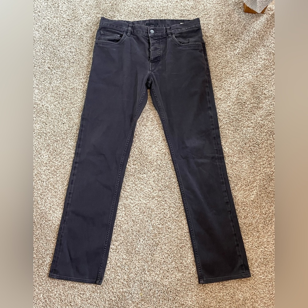 mens authentic prada elastic jeans black size 32 model: GEP110